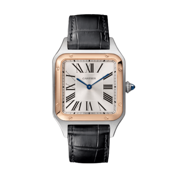 Cartier Santos-Dumont 43.5mm W2SA0011 43.5mm x 31.4mm Demi Rose Gold – VIP Version