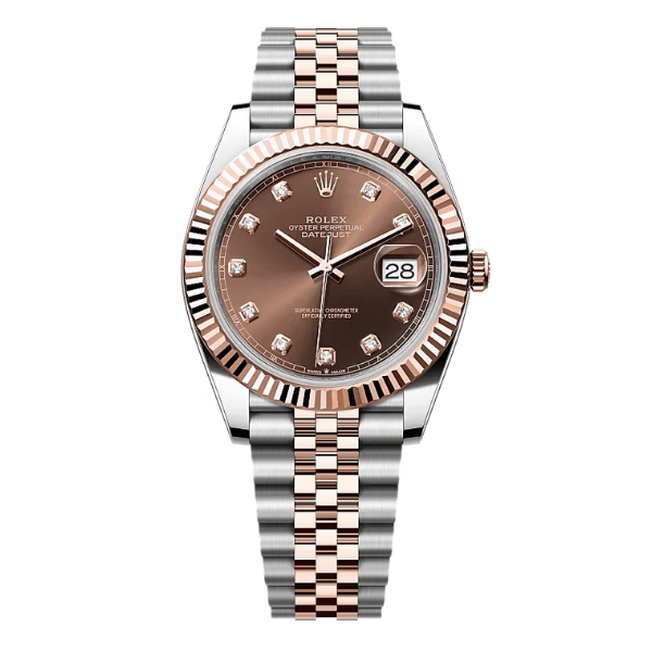 Rolex Datejust 36mm Demi Rose Gold Chocolate Dial 126231 – VIP Version