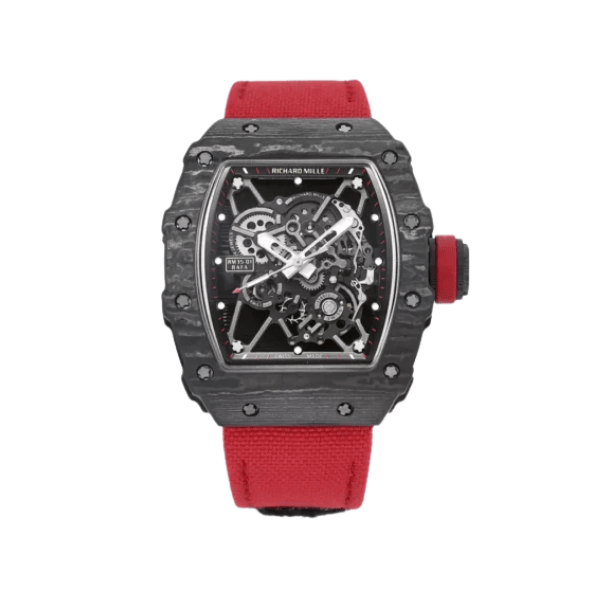 Richard Mille RM35-01 Rafa Cacbon NTPT White Strap 42mm – VIP Version
