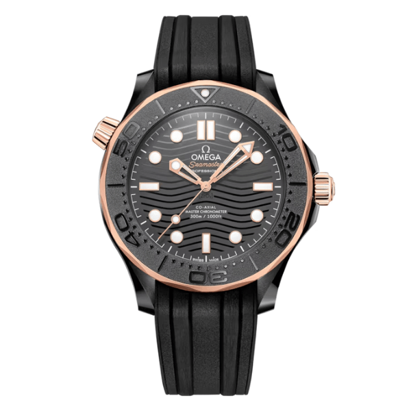Omega Seamaster Diver 210.62.44.20.01.001 42mm Black Dial Ceramic – VIP Version