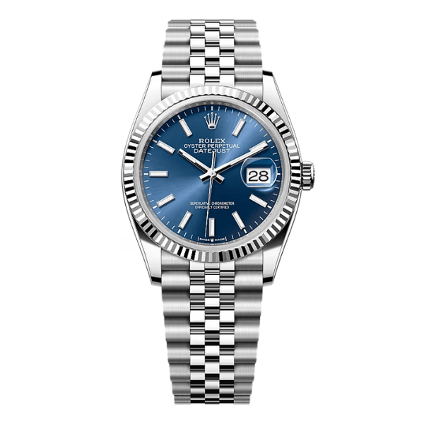 Rolex Datejust 36mm Sliver Blue Dial 126234 – VIP Version