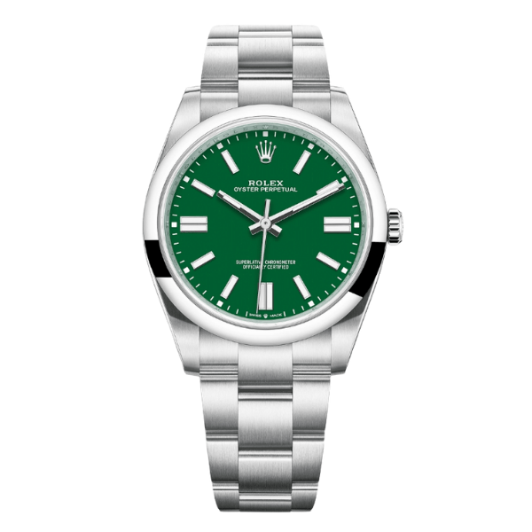 Rolex Oyster Perpetual 126000-0005 36mm Green Dial – VIP Version