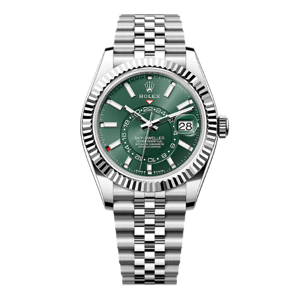 Rolex Sky-Dweller White Gold 336934-0002 42mm Green Dial – VIP Version