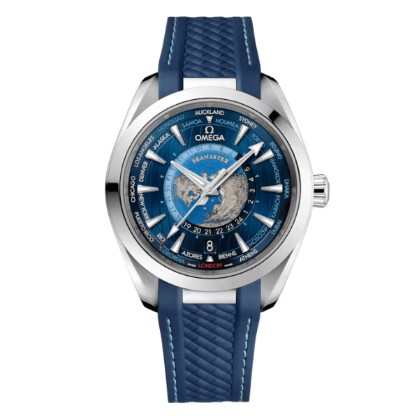 Omega Seamaster Aqua Terra Worldtimer 43mm Blue Dial – VIP Version