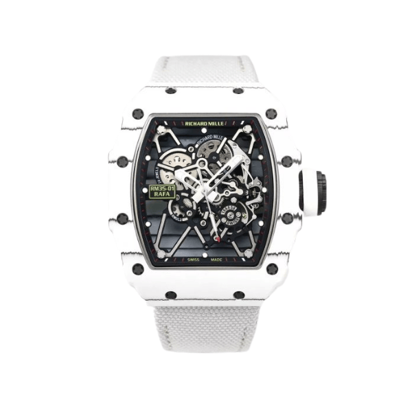 RICHARD MILLE RM35-01 Rafa White Cacbon NTPT 42mm – VIP Version
