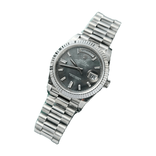 Rolex Day Date 40mm 180gram Sliver MOP Dial 228239 – VIP Version
