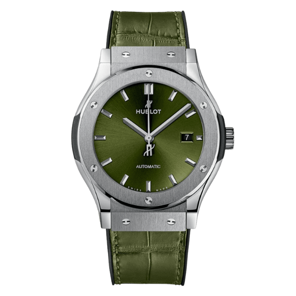 Hublot Classic Fusion Titanium Green 542.NX.8970.LR 42mm – VIP Version