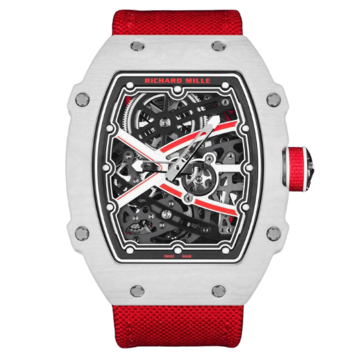 Richard Mille RM67-02 Italy White Carbon TPT Italy Custom Modify – Handcrafted Version
