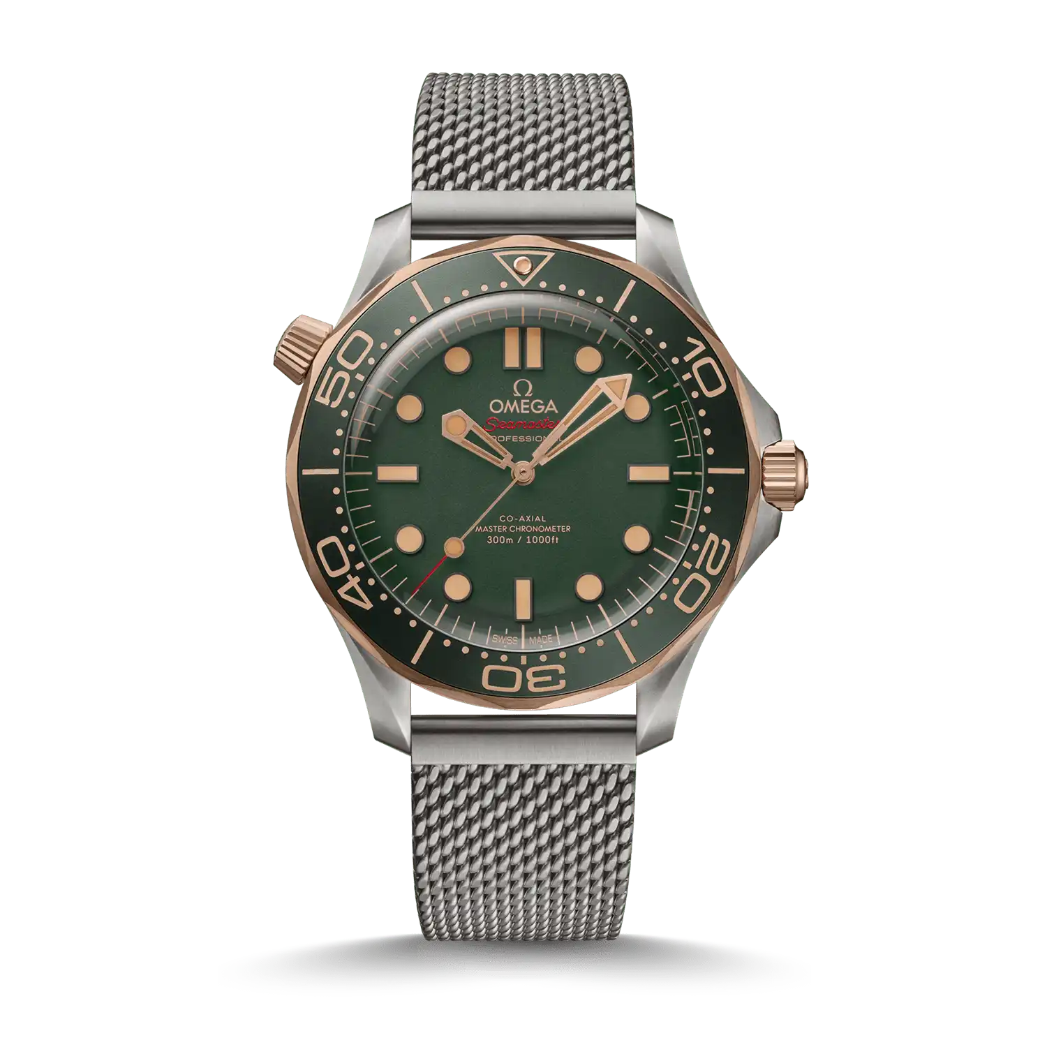 Omega Seamaster Diver 300M “James Bond 007” 210.90.42.20.10.001 42MM Bronze Gold Titanium – VIP Version