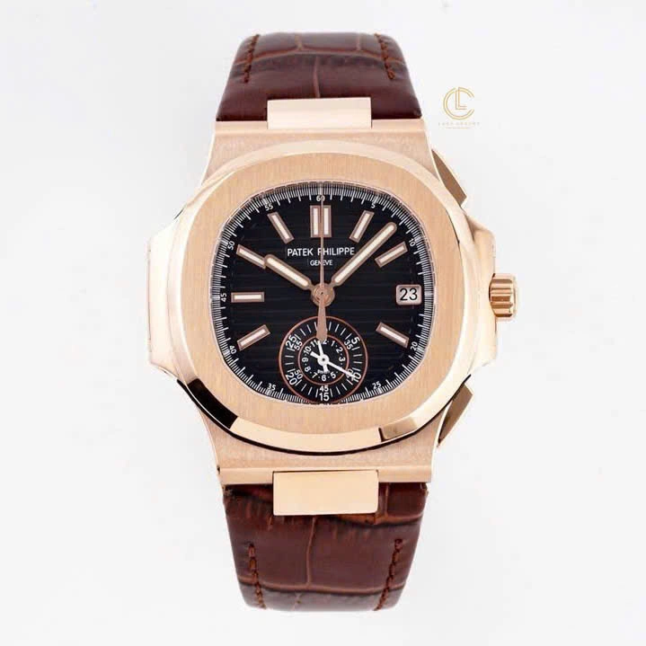 Patek Philippe Nautilus Chronograph 5980/1AR-001 40.5mm Black Dial – VIP Version